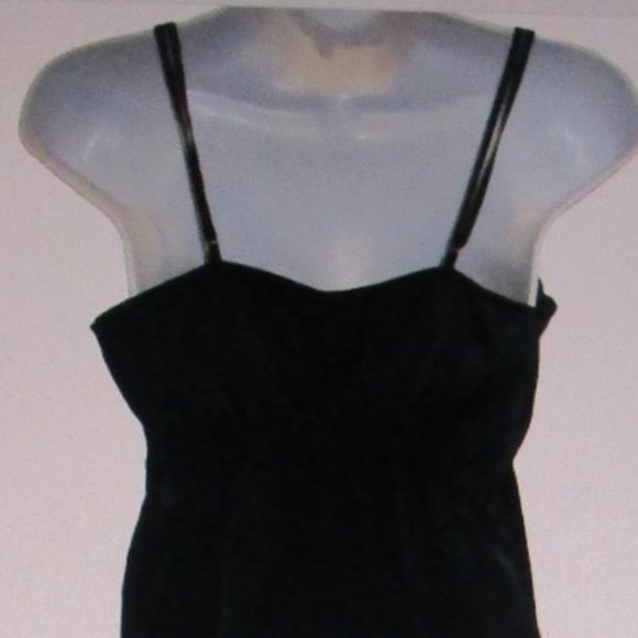ABERCROMBIE & FITCH DARK GREEN SPAGHETTI STRAP TOP - Picture 8 of 9